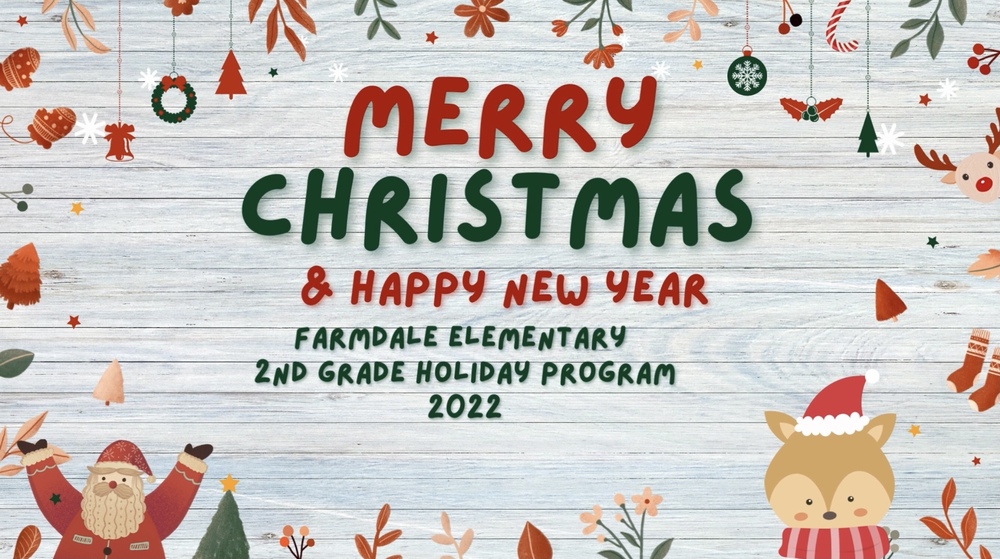 2nd Grade Holiday Program 