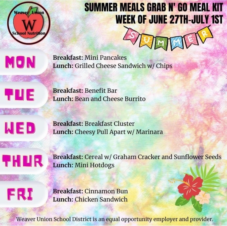 6/27 menu Spanish
