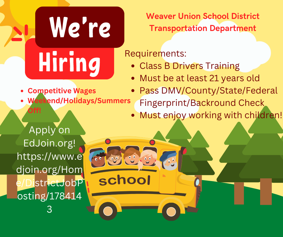 Bus Driver Flyer
