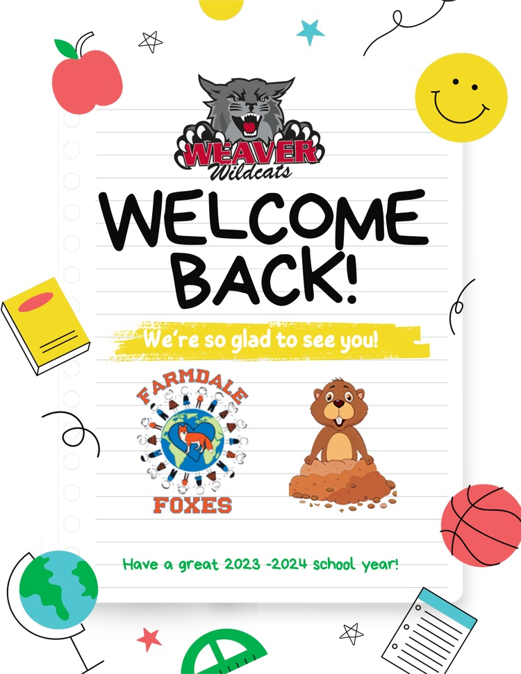 welcome back to our wildcats, prairie dogs and foxes! have a great 2023-2024 school year!
